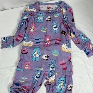 Birdie Bean Girl's Bamboo Pajama Set Care Bear Size 2T Pants